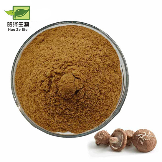 High Quality Natural Plant Shiitake Mushroom Extract 30%~50% Polysaccharides Lentinan Shiitake Mushroom Powder