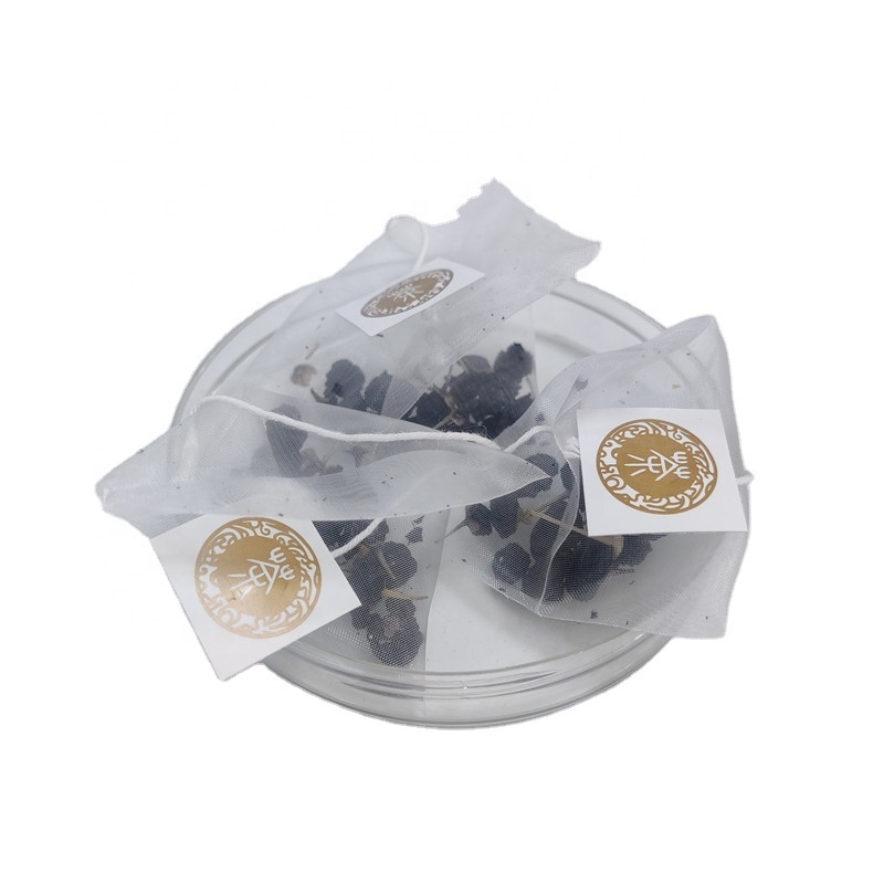 Beverage tea bag black goji berry