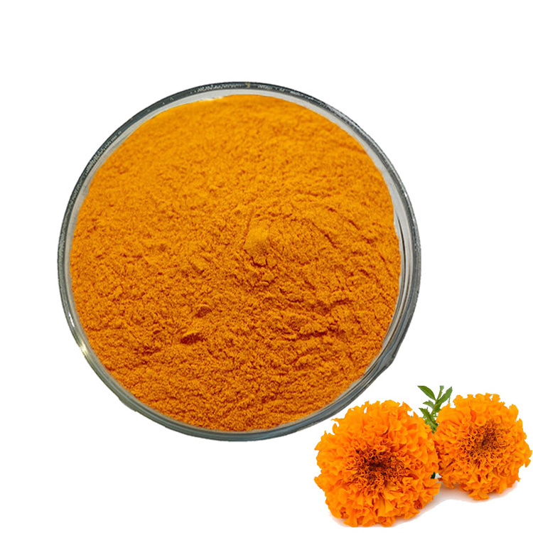 Pure Organic Marigold Flower Extract 20% Lutein Zeaxanthin Powder