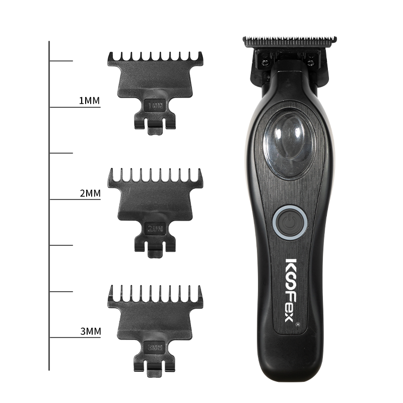 KooFex 7400 RPM High Speed Barber Machine Deep Tooth Graphite Blade Zero Gap Barber Trimmer