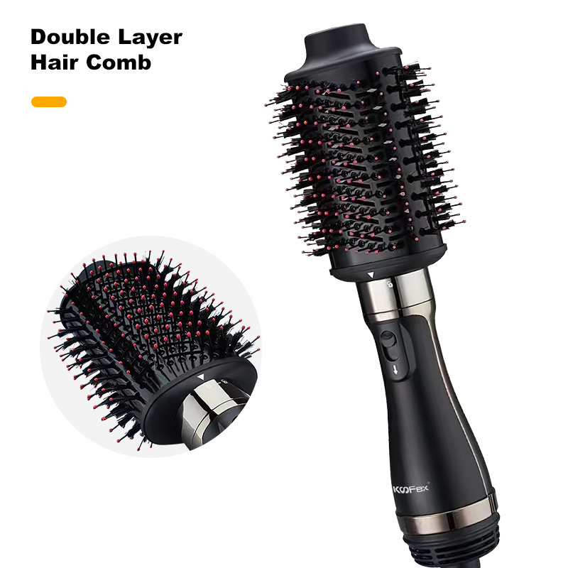 KooFex Pro Salon Hair Dryer Brush Multifunctional 2 in 1 Electric Hot Air Comb