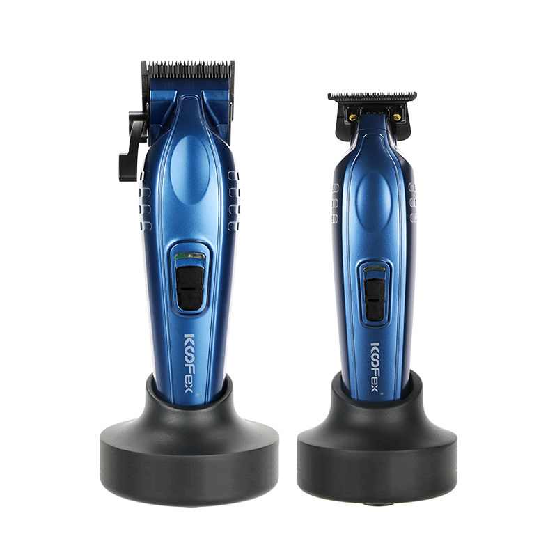 2023 KooFex All Metal Hair Clipper Brushless DC Motor Rechargeable Graphite Blades Second Generation Double Ball Brushless Hair