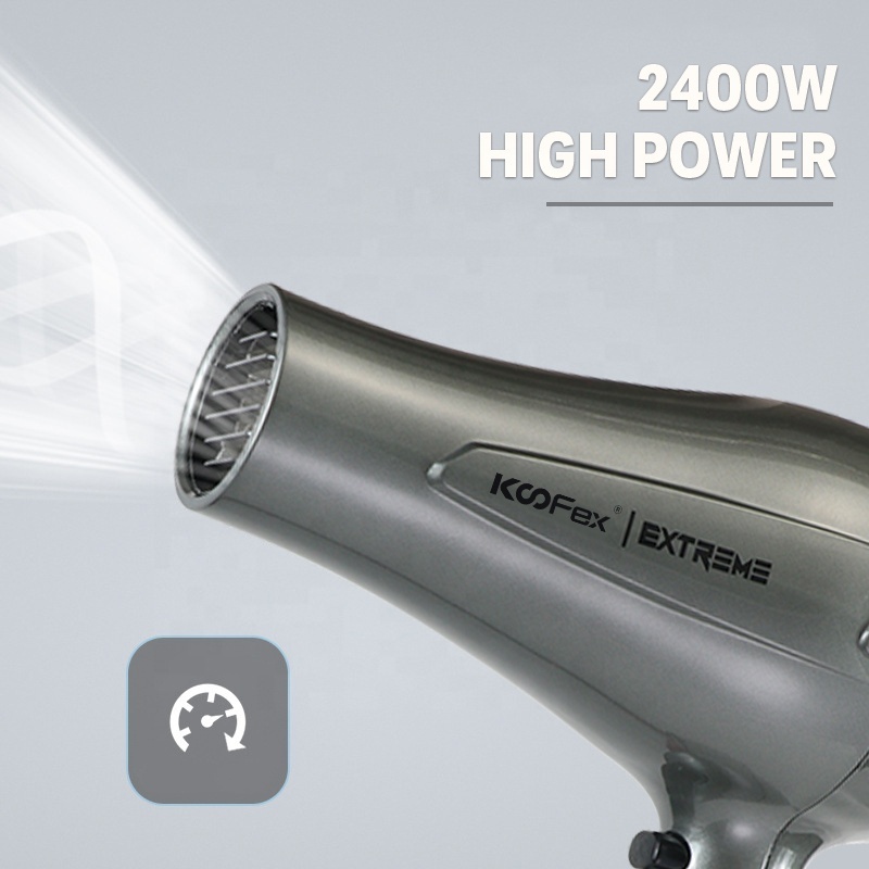 Professional 2400-2600W Salon High-Speed Hair Dryer PA Material Fast Drying Hair Dryer