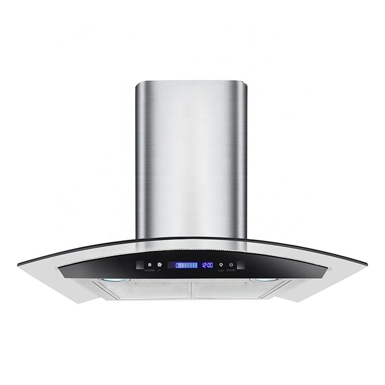 OEM service rangehood Euro style Stainless Steel Inox 900mm kitchen smoke extractor fan cooker range hood