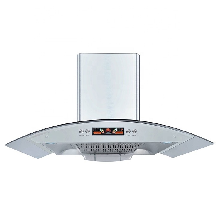 OEM service rangehood Euro style Stainless Steel Inox 900mm kitchen smoke extractor fan cooker range hood