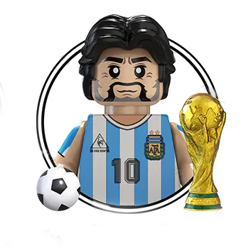 2024 Minifigs Star Sports Soccer Players Characters Action Model Professional Football Education Collect Building Blocks Figures