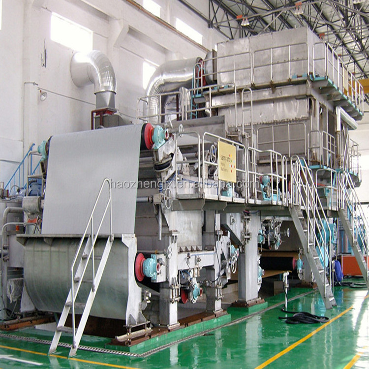 1880 mm 6 Ton Waste Paper Recycle Processing Converting Product Jumbo Roll Toilet Tissue Paper Making Machine Mill Price