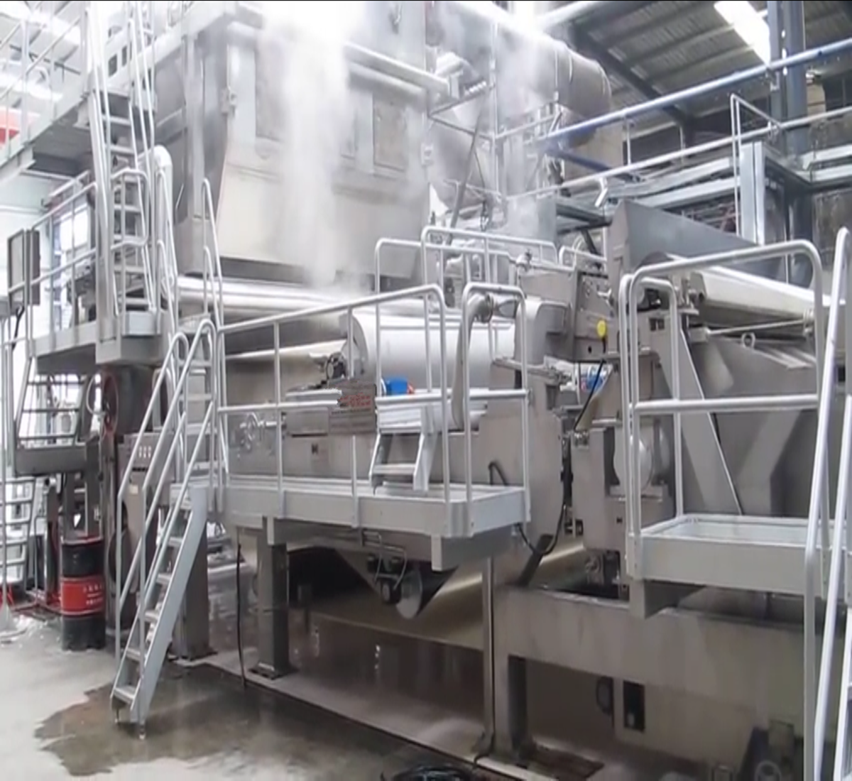 2400 mm 20 Ton Waste Paper Recycle Processing Converting Production Line Jumbo Roll Toilet Tissue Paper Making Machine Price