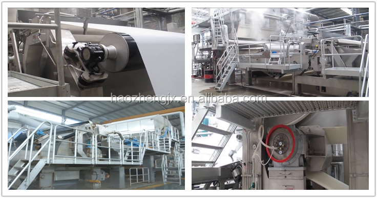 1880 mm 6 Ton Waste Paper Recycle Processing Converting Product Jumbo Roll Toilet Tissue Paper Making Machine Mill Price