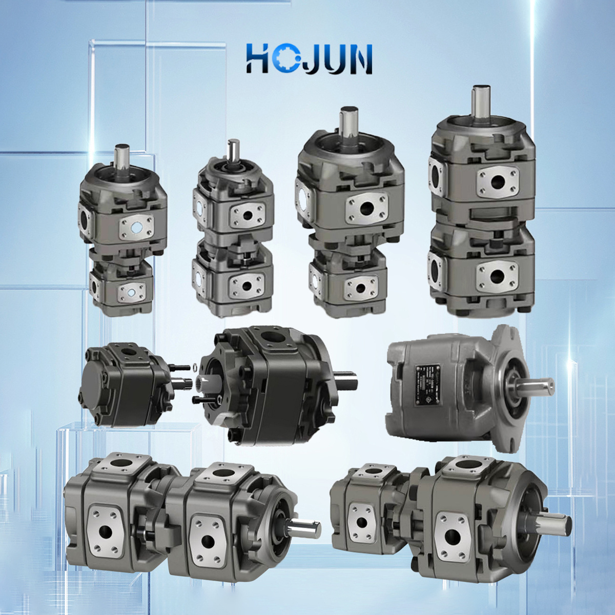 Factory Hydraulic Manufacturers C102 Price Internal Gear Pump