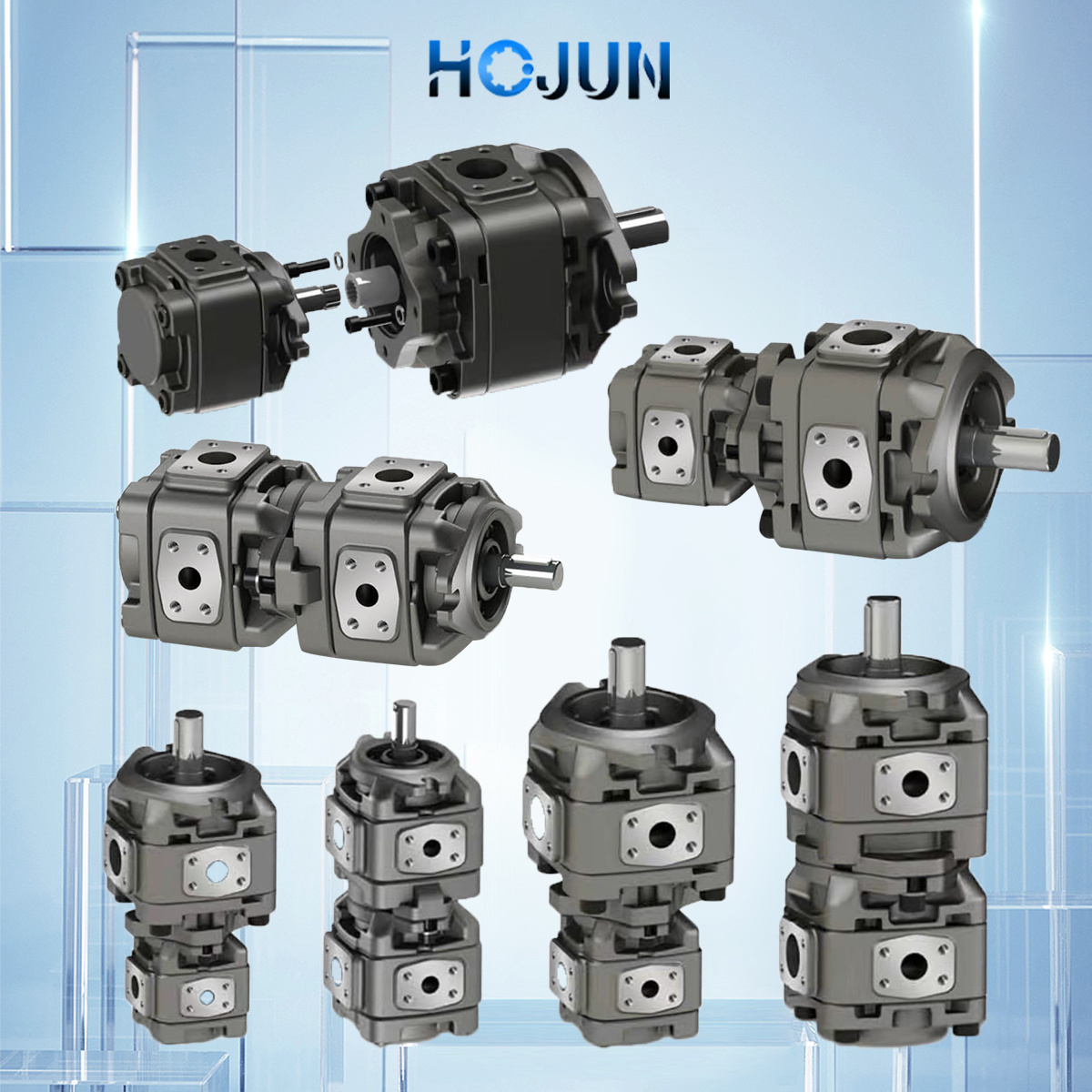 Factory Hydraulic Manufacturers C102 Price Internal Gear Pump