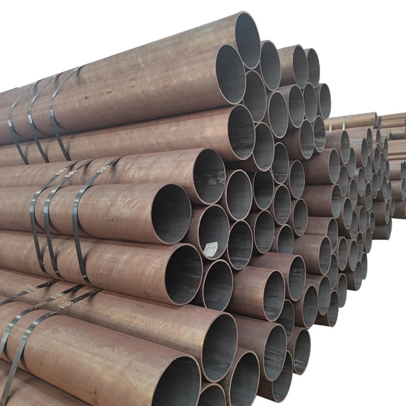 Customized Wholesale 28 30 32 36 Inch Large Diameter  Erw Welded Carbon Steel Round Pipe And Tubes