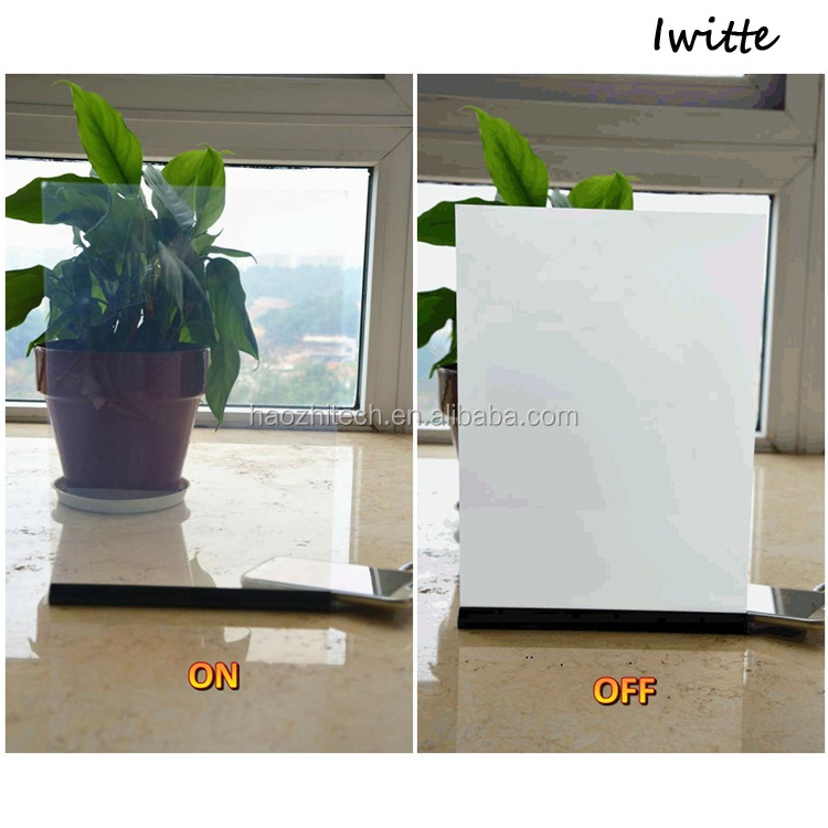 Switchable smart glass film manufacture for window glass pdlc film