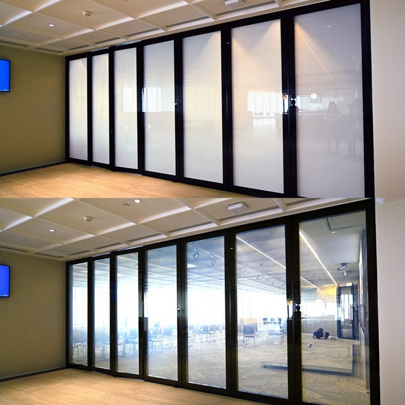 A4 size PDLC Magic Glass Film Smart Glass PDLC Smart Glass Film