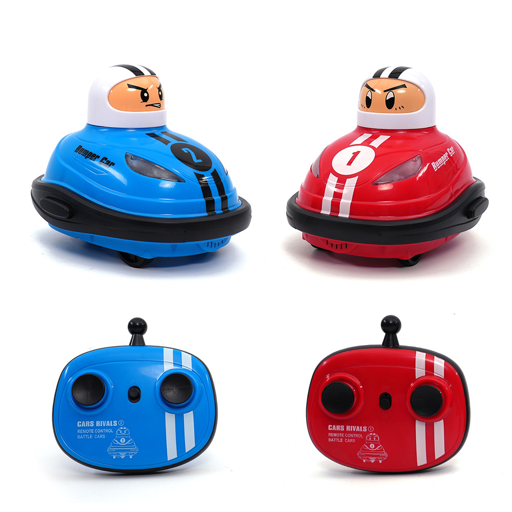 2.4Ghz plastic remote control pop up electric bumper car for kids