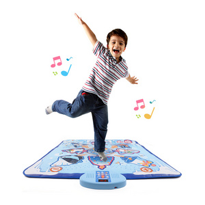 Indoor exercise mixer rhythm step dancing challenge game electric music dance mat for kids