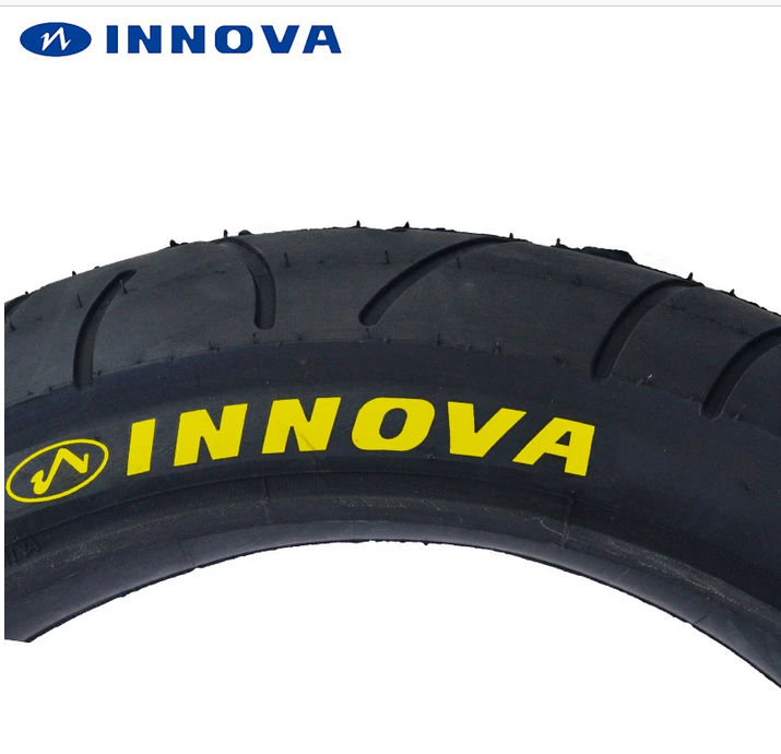 INNOVA Bicycle Bike Fat Tire 20x4.0 1/4 E-Bike Motorcycle 20inch Bicycle Fat Tyre Tube Cycling Replacement Bicycle Parts