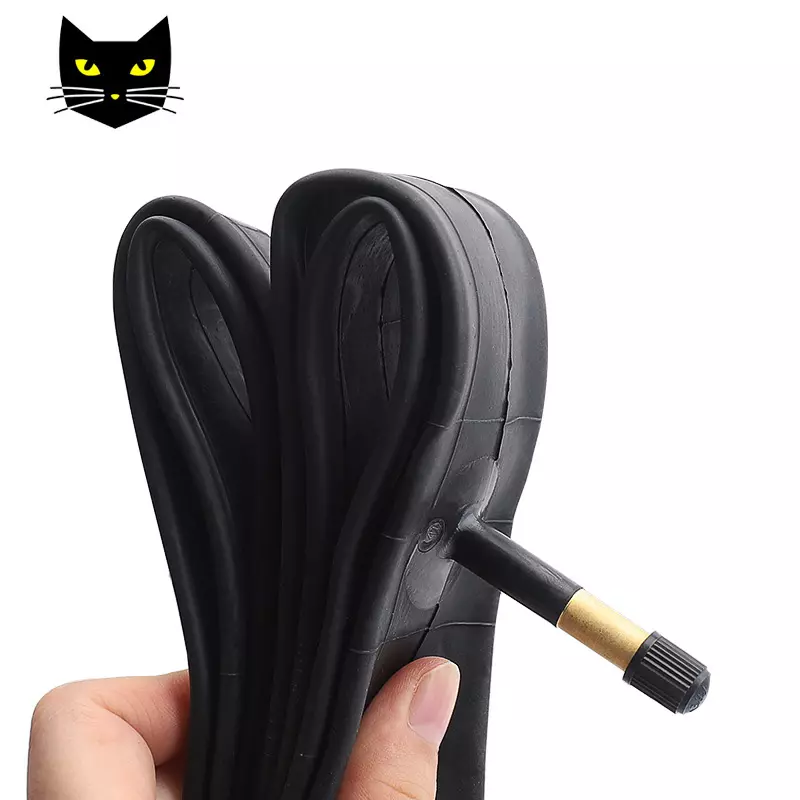 Black Cat wholesale 20 24 26 27.5 28 29 700c road mountain bicycle inner bike tube for ebike electric bicycle tire