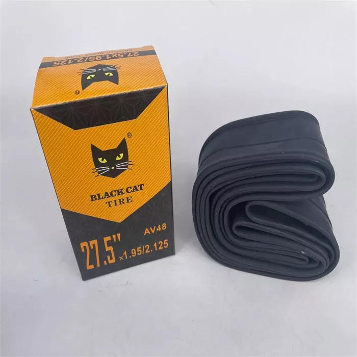 Black Cat wholesale 20 24 26 27.5 28 29 700c road mountain bicycle inner bike tube for ebike electric bicycle tire