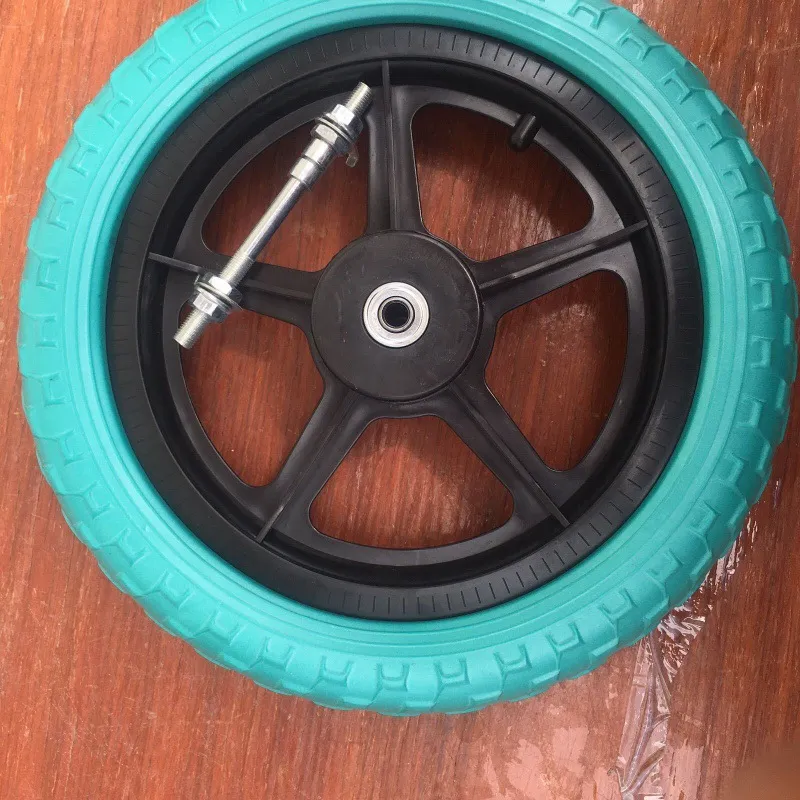 10 inch bicycle wheels Manufacturers can directly customize 12 inch foamed baby car tires 16 inch slider wheel