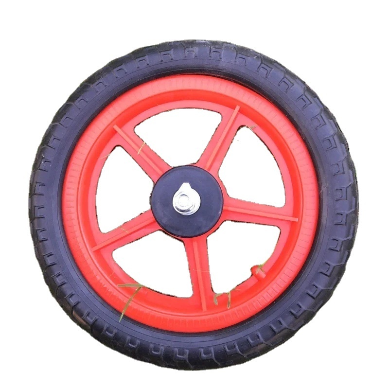 10 inch bicycle wheels Manufacturers can directly customize 12 inch foamed baby car tires 16 inch slider wheel