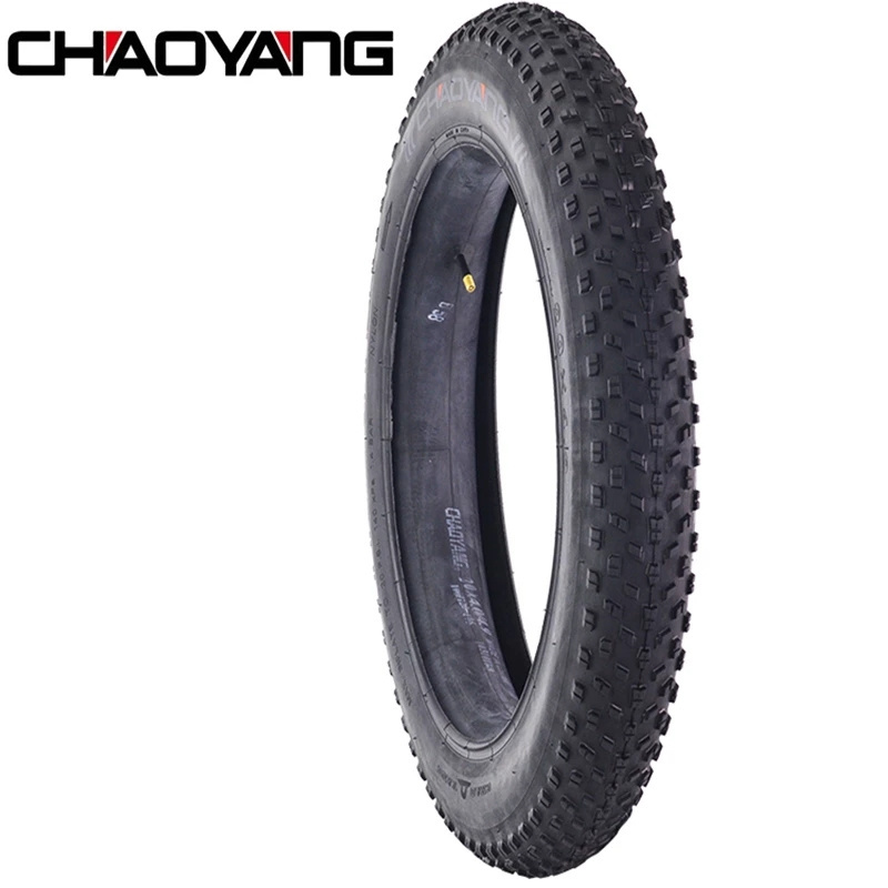 CHAOYANG 20x4.0 Bike Fat Tire Snowmobile Front Wheel Beach MTB Bicycle Fat Tyre 30TPI 20PSI Outdoor Holiday Cycling Parts