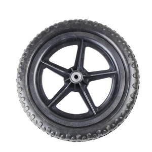 8-12 Inches 5-Spoke EVA Soild Foam Wheels With Bearing For Kids Balance Bikes