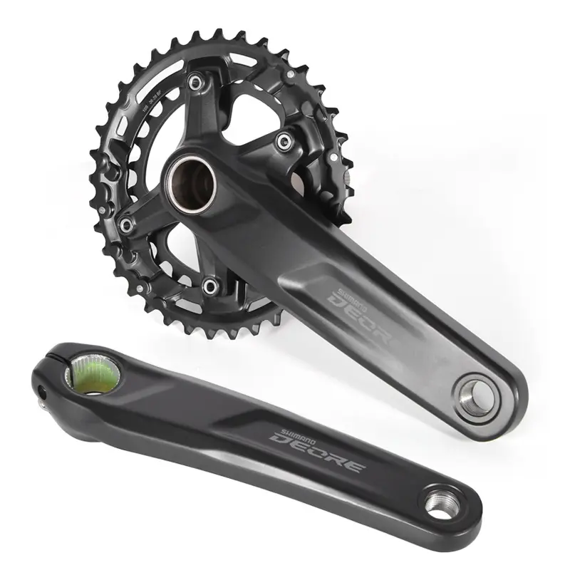 SHIMANO DEORE FC M4100 bike Crankset 170mm 175mm 2x10 Speed MTB Bicycle Wide Range 170mm 175mm Crankarm 36T 26T Chaining