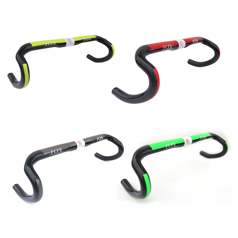 Bicycle Parts Carbon Fiber Handlebar Road Bike Handlebars 31.8mm*380/400/420/440mm Bicycle Handlebar