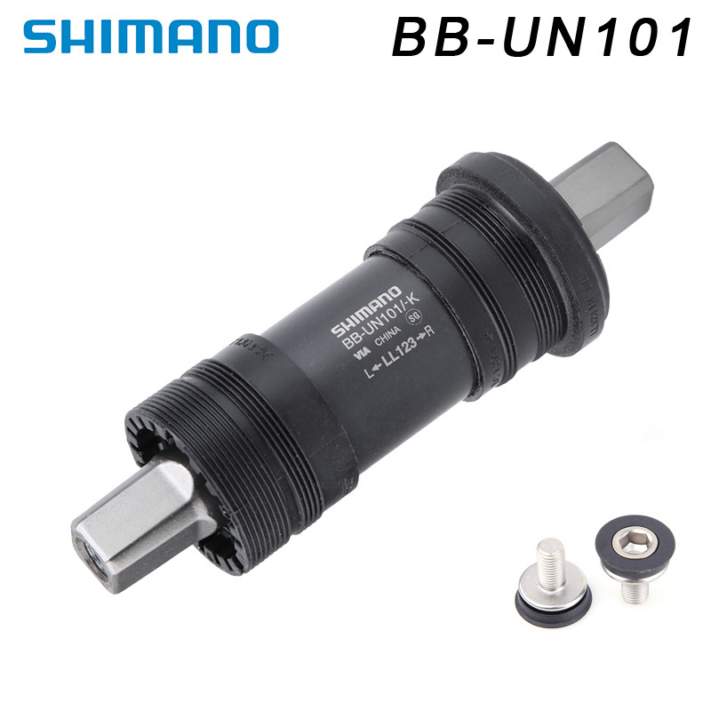 Shimano BB-UN26 BB-UN300 BB-UN101 Bottom Bracket Square Hole 68/73mm Bicycle Axis BB MTB Road Bike Bottom Bracket UN26 UN101