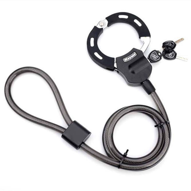 Wholesale anti-theft electric scooter bicycle lock Bicycle motorcycle anti-theft copper chain lock steel cable lock