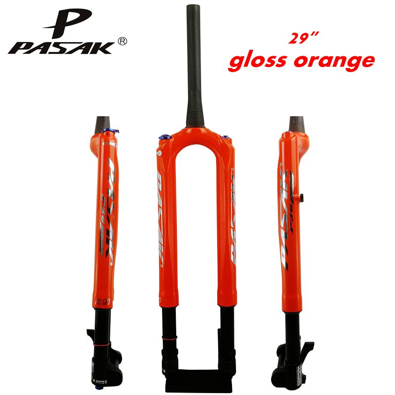 PASAK Bicycle Carbon Air Fork MTB Mountain Bike 27.5 29