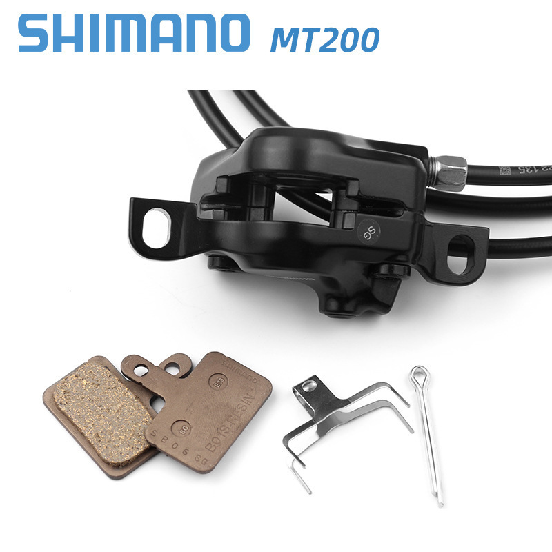 SHIMANO BR BL MT200 Disc Brake Mountain Bike Hydraulic Disc Brake 800/1400mm MTB Bicycle Hydraulic Brakes Front/Rear Bike Part