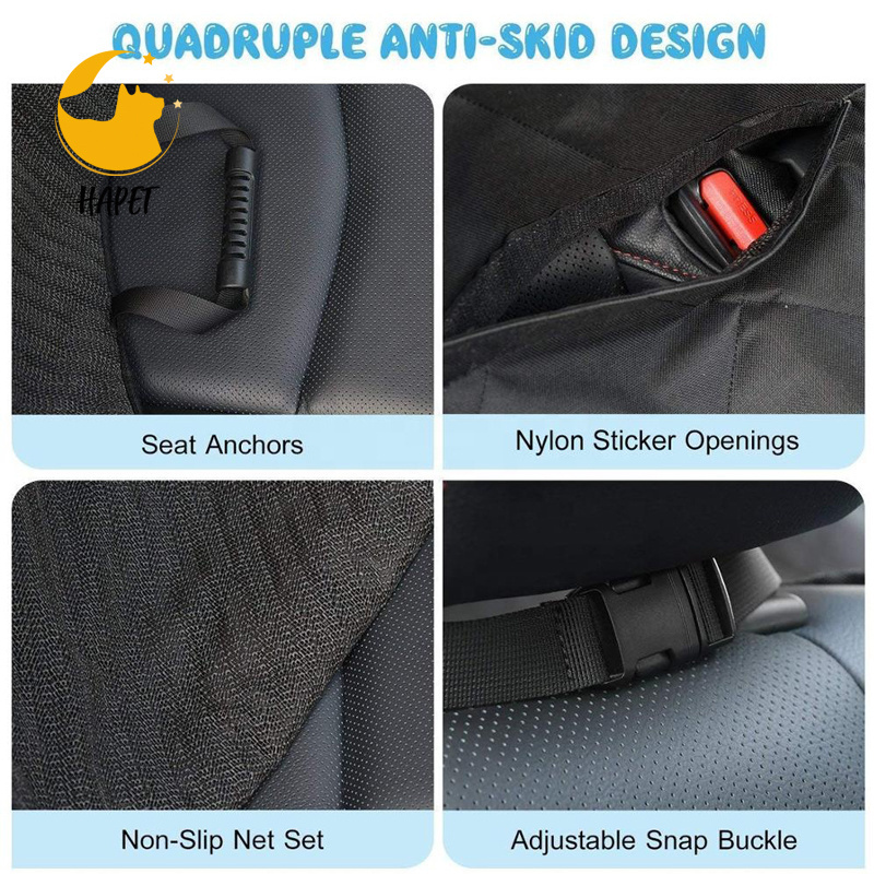 High Quality Dog Pet Waterproof Hammock Nonslip Durable Soft Back Car Seat Cover For Cars For Dogs