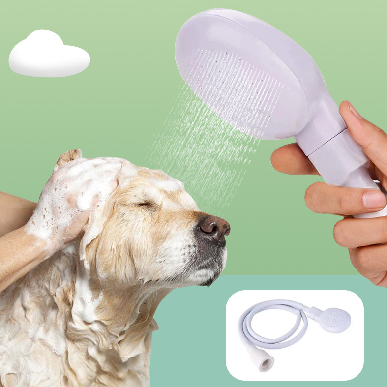 Pet Washing Grooming Tools Pet Shower Sprayer Portable Dog Shower Head Sprayer for Tub Faucet