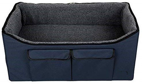 Pet Lookout Booster Car Seat Raised Pet Bed at Home for 2 Small Dogs Cats and Large Dog