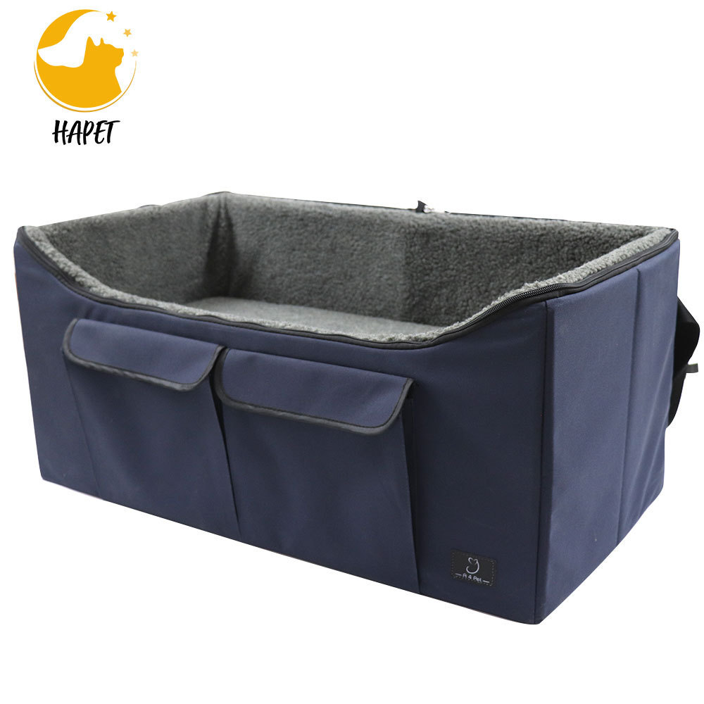 Dog Large Booster Car Seats Bed Pet Dog Car Basket Travel Safety Bed Pet Car Seat Outdoor Dog Bed For Back Seat