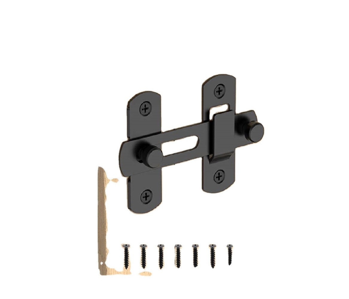 Dog Latch Hook Kit Dog Latch for Cage Door Safety Door Bolt Latch Lock for Wine Cabinet