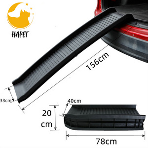 High Load Bearing Pet Stairs Outdoor Collapsible Dog Ramp for Cars or Beds Anti Slip Portable Ramp for Dogs