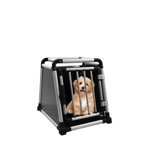 Pet Travel Carriers In Truck Pet Cage Car Aluminium Carriers Outdoor House Crate Pet Cage Dog Kennels