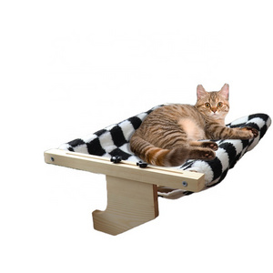 Durable Steady Cat Bed  Sturdy Adjustable Providing All-Around Sunbath  Window Perch Cat Window Hammock Seat for Indoor