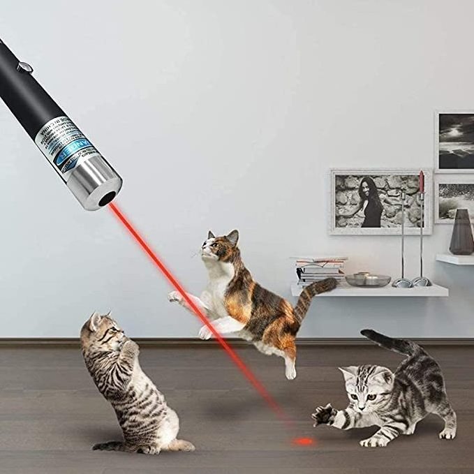 Wholesale Pet Interactive Movement Cat Laser Toys Indoor Interactive Pet Cat Laser Pointer Toy