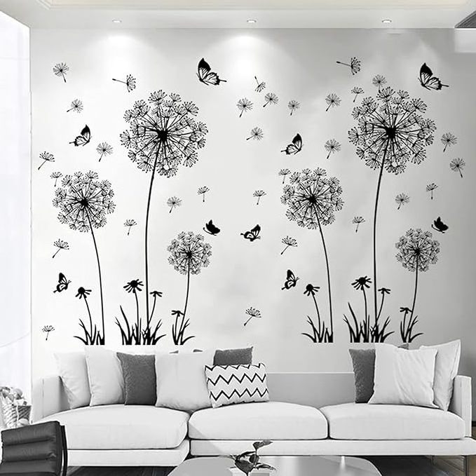 Wholesale Custom Wall Sticker PVC Fashion Removable Girls Room Eyelash Eye Butterflies Decorative Wall Sticker For Girls Bedroom