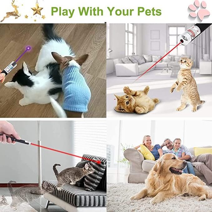 Wholesale Pet Interactive Movement Cat Laser Toys Indoor Interactive Pet Cat Laser Pointer Toy