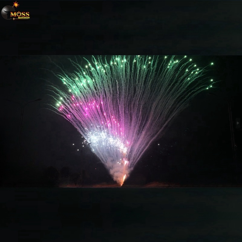 Fireworks Cake 100 Shot Fan Shape Fireworks Firecrackers New Year Pyrotechnics Christmas Wedding Fire Works