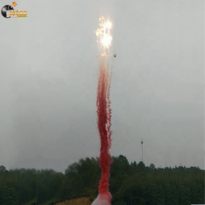 Red Color Smoke Fireworks 25 Shots Daytime Fireworks for Wholesale Wedding New Year