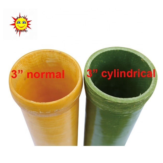 Hot sale 3 inch fireworks fiberglass mortar tubes for display shells