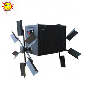 Remote double wheel stage machine fireworks firing system for wedding and party