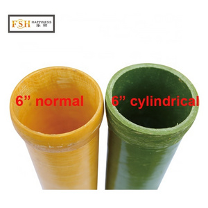 Wholesale Happiness Factory 6" inch cylindrical shells fireworks fiberglass mortars tubes for shells display