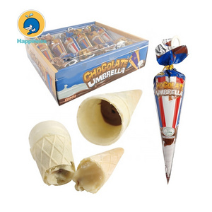 halal umbrella shape cone chocolate candy